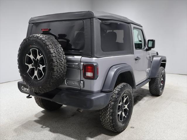 used 2018 Jeep Wrangler car, priced at $22,922