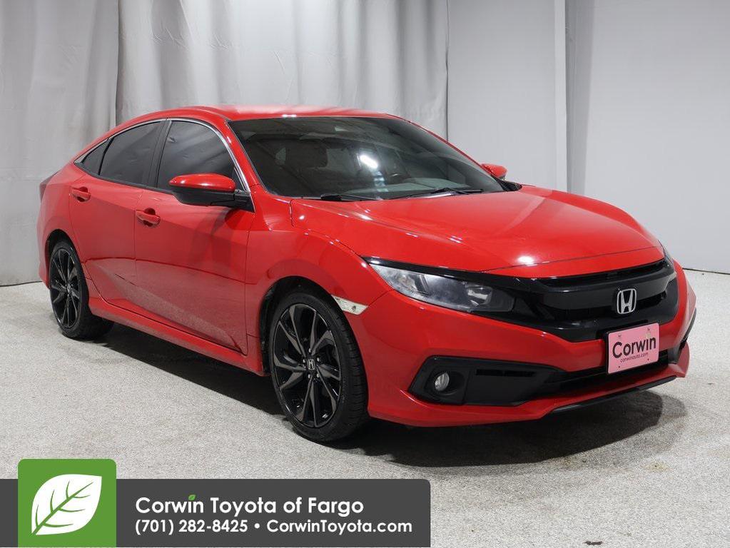 used 2019 Honda Civic car, priced at $18,300