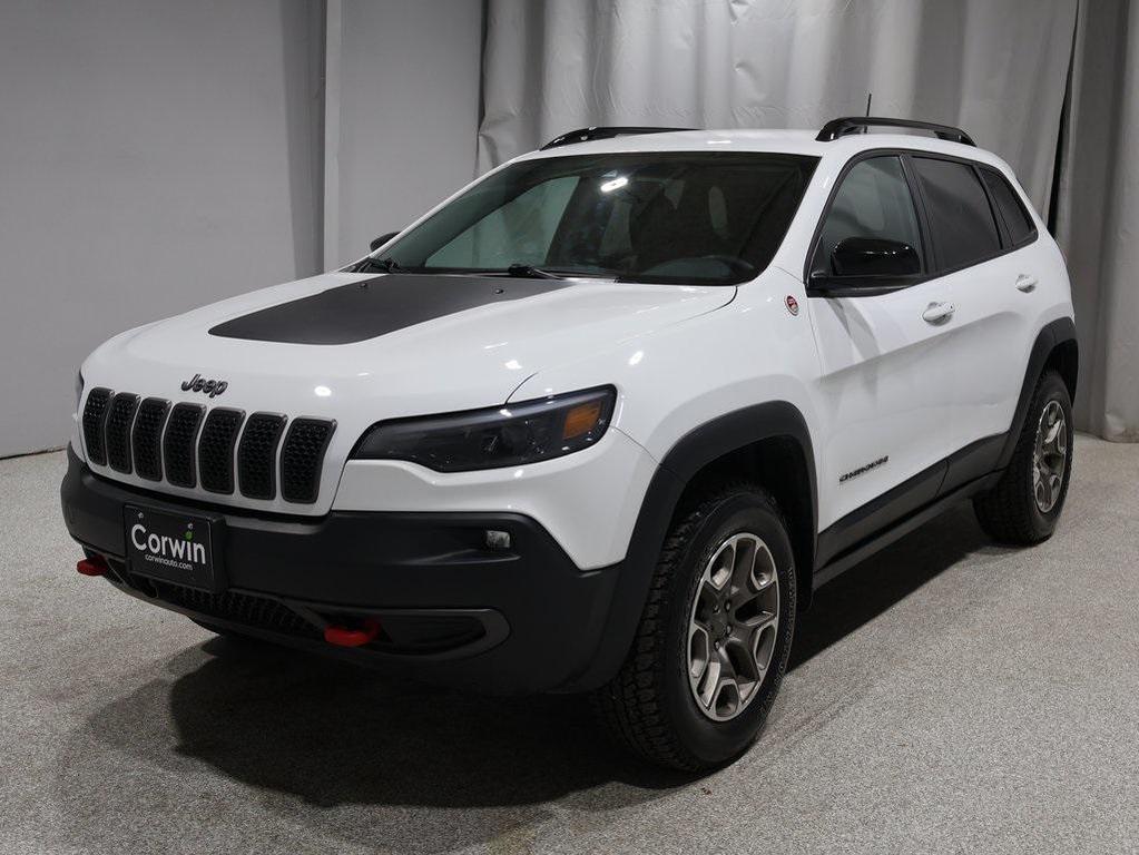 used 2022 Jeep Cherokee car, priced at $26,200