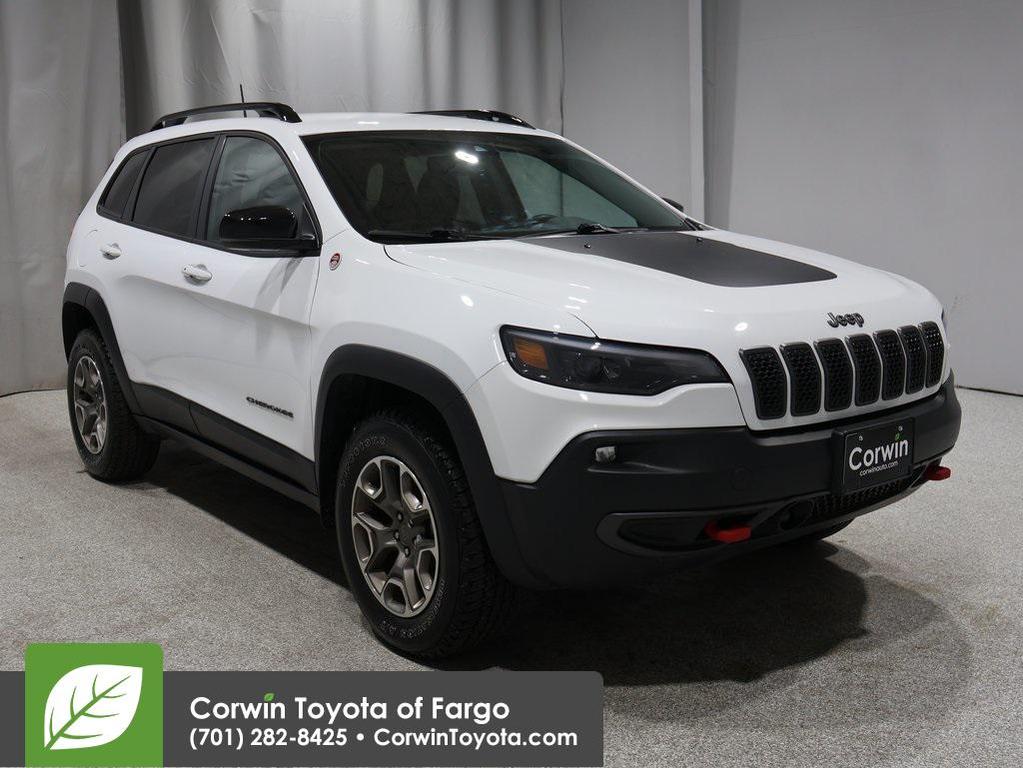 used 2022 Jeep Cherokee car, priced at $26,200