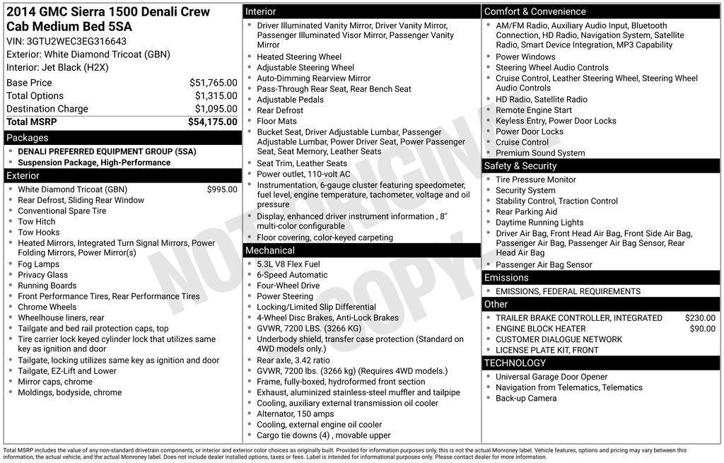 used 2014 GMC Sierra 1500 car, priced at $21,582