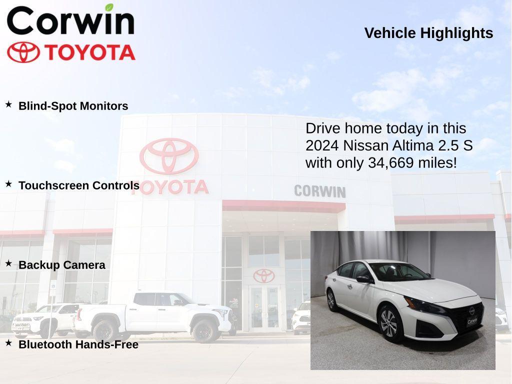 used 2024 Nissan Altima car, priced at $17,793