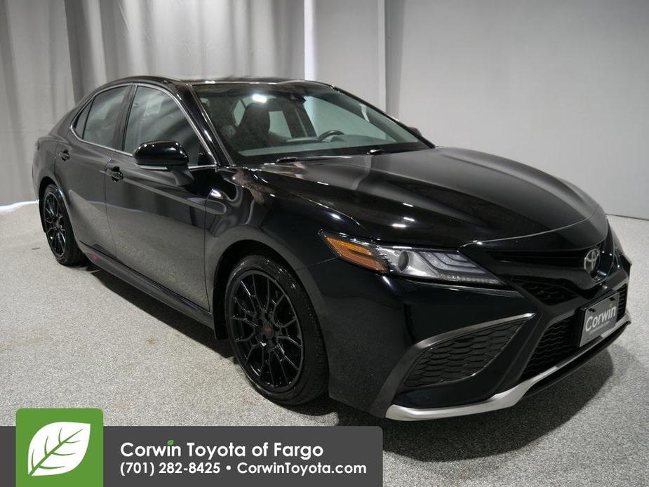 used 2021 Toyota Camry car, priced at $28,857