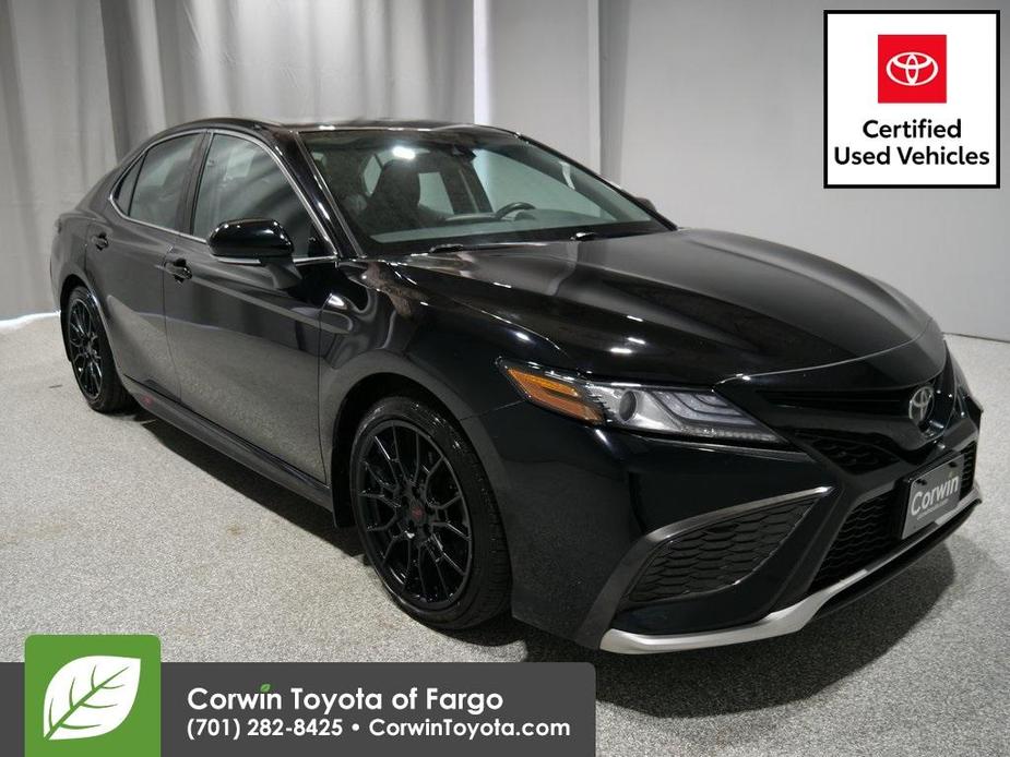 used 2021 Toyota Camry car, priced at $28,857