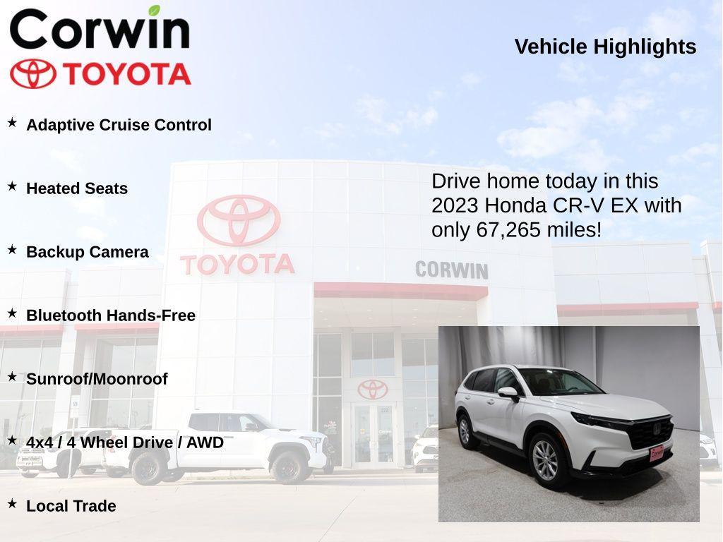 used 2023 Honda CR-V car, priced at $26,970