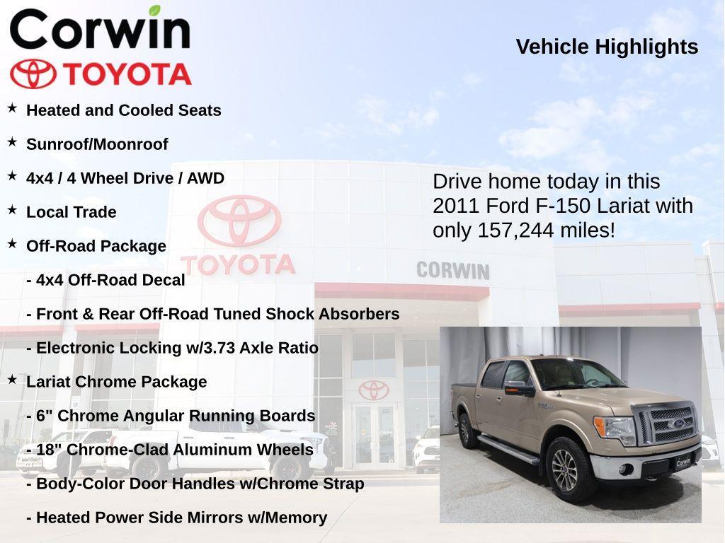 used 2011 Ford F-150 car, priced at $11,964