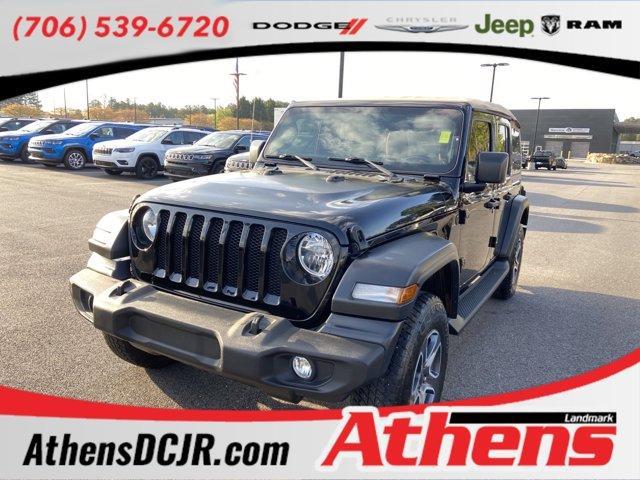 used 2020 Jeep Wrangler Unlimited car, priced at $30,900