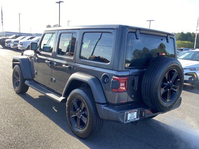 used 2020 Jeep Wrangler Unlimited car, priced at $32,700