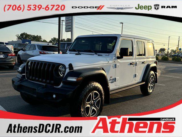 used 2020 Jeep Wrangler Unlimited car, priced at $30,500