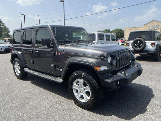 used 2021 Jeep Wrangler Unlimited car, priced at $30,500