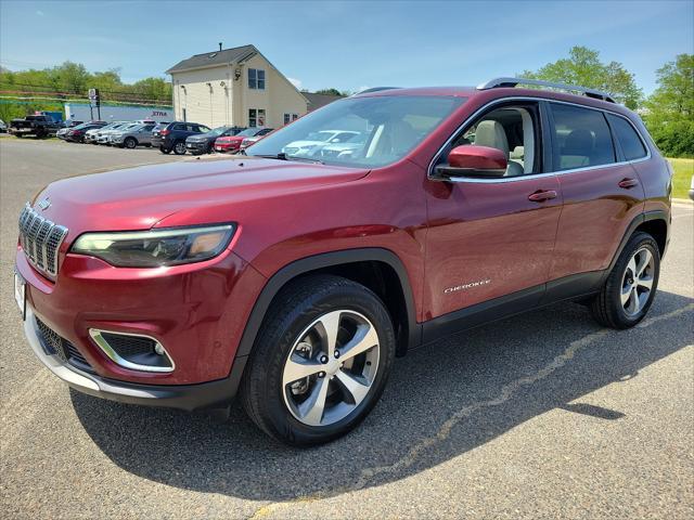 used 2021 Jeep Cherokee car, priced at $23,999