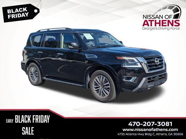 used 2021 Nissan Armada car, priced at $28,611