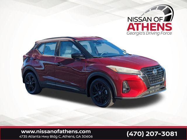 used 2021 Nissan Kicks car, priced at $19,596