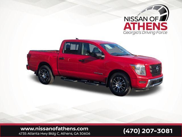 used 2022 Nissan Titan car, priced at $25,699