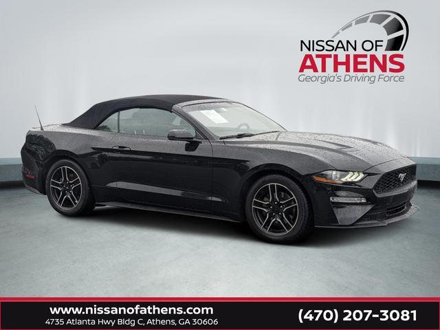 used 2020 Ford Mustang car, priced at $20,341
