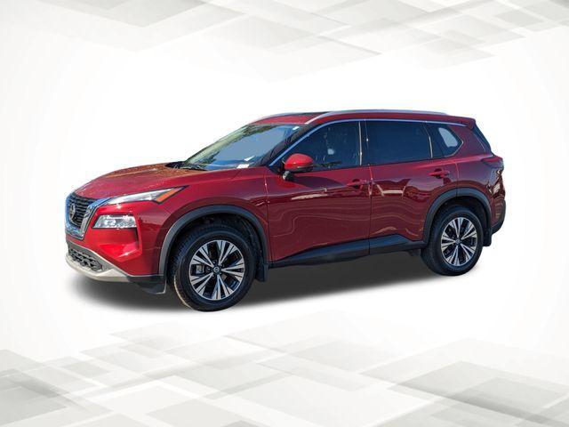 used 2021 Nissan Rogue car, priced at $19,446