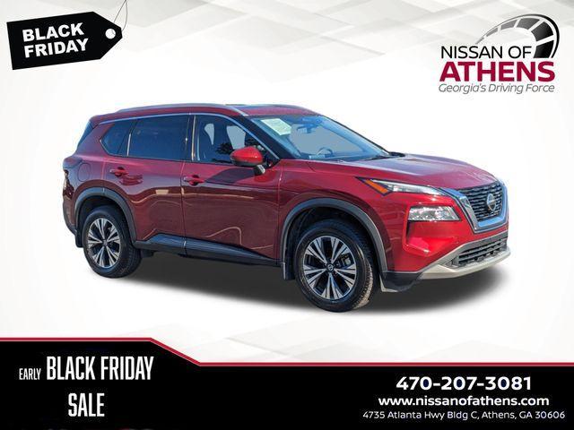 used 2021 Nissan Rogue car, priced at $19,446