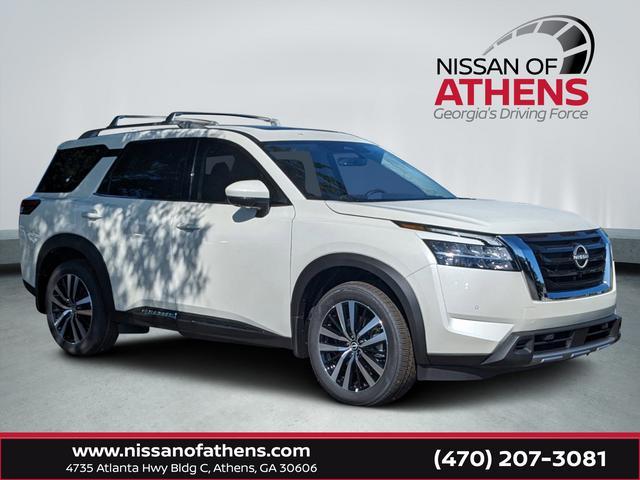 new 2024 Nissan Pathfinder car, priced at $48,416