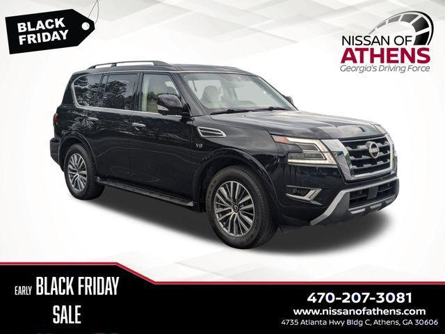 used 2021 Nissan Armada car, priced at $27,758