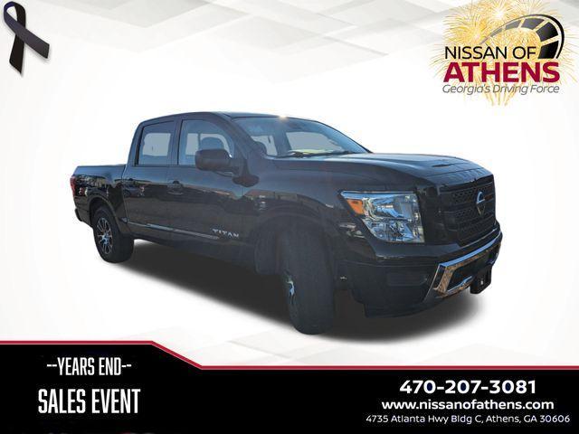 used 2022 Nissan Titan car, priced at $27,299