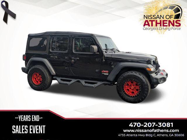 used 2020 Jeep Wrangler Unlimited car, priced at $25,897