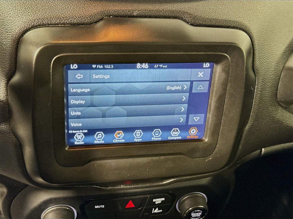 used 2021 Jeep Renegade car, priced at $17,222