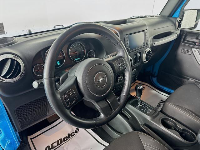 used 2017 Jeep Wrangler Unlimited car, priced at $31,489
