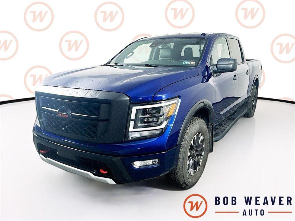 used 2021 Nissan Titan car, priced at $33,997