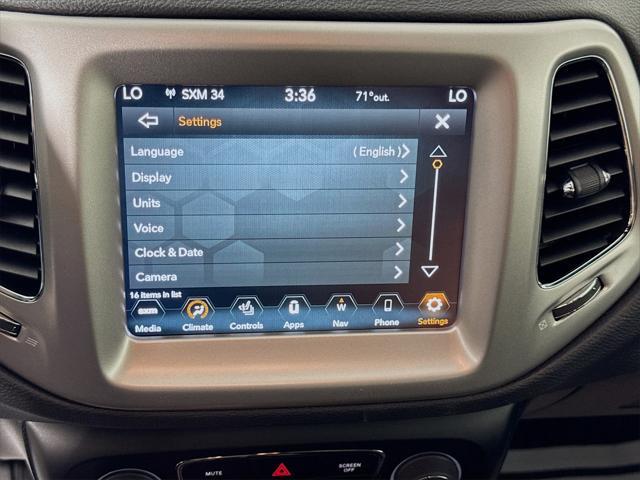 used 2021 Jeep Compass car, priced at $21,571