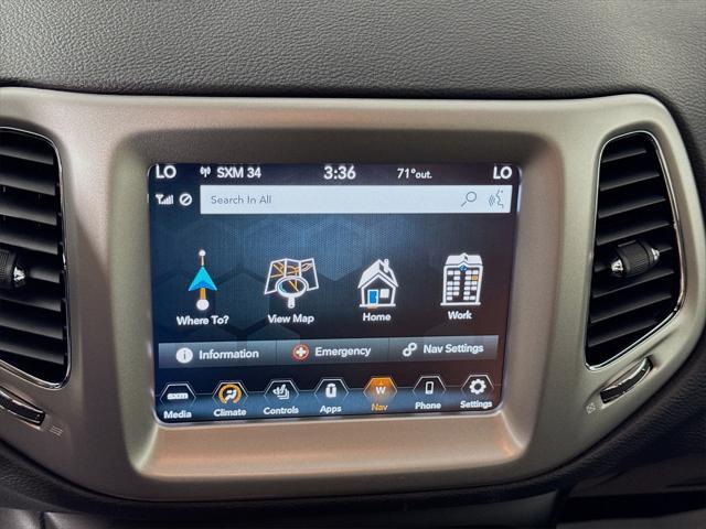 used 2021 Jeep Compass car, priced at $21,571