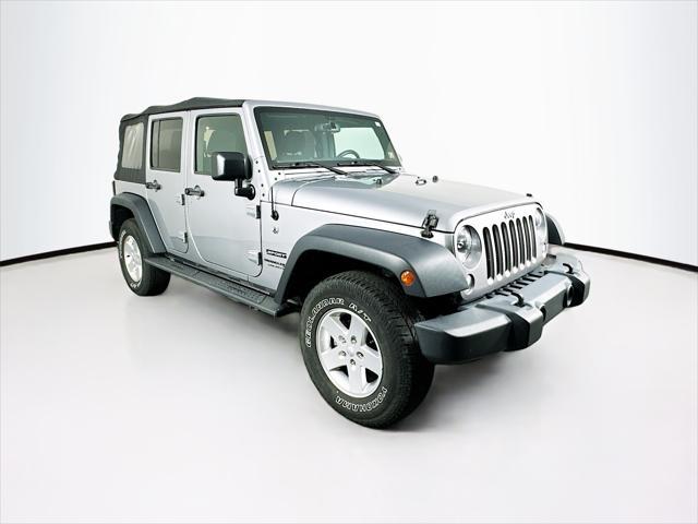 used 2018 Jeep Wrangler JK Unlimited car, priced at $26,754