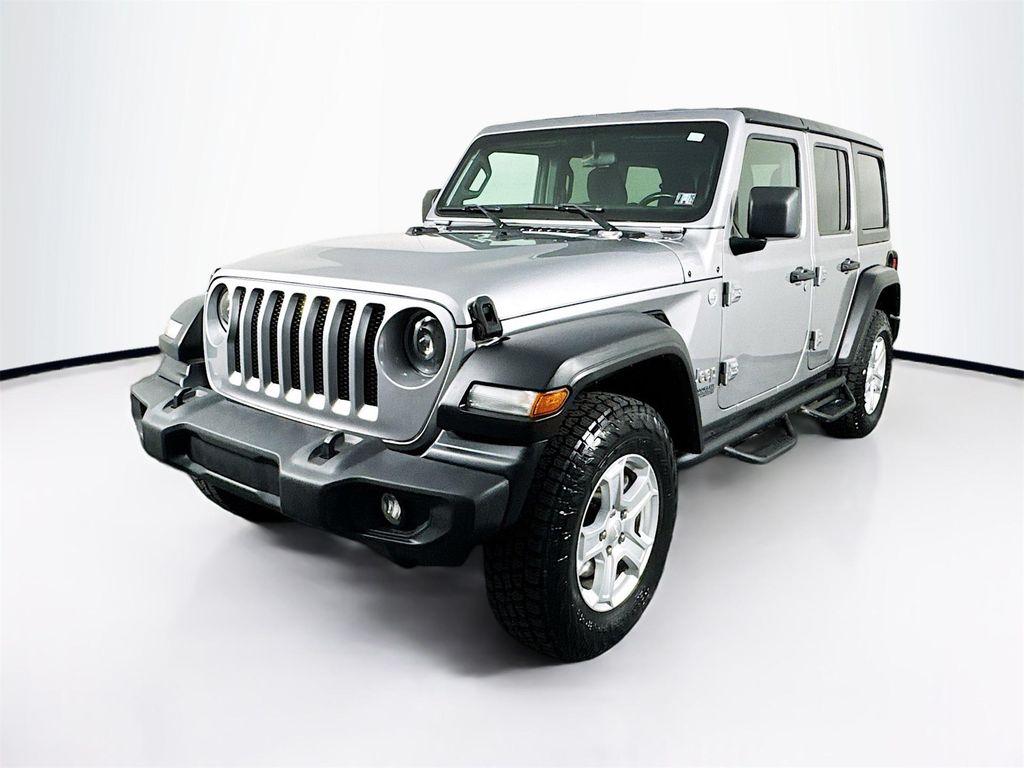 used 2021 Jeep Wrangler Unlimited car, priced at $25,993