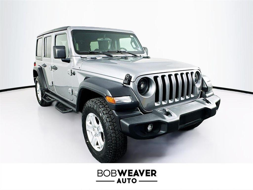 used 2021 Jeep Wrangler Unlimited car, priced at $25,993