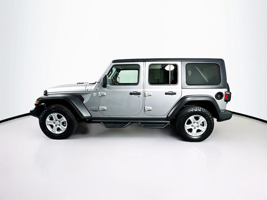 used 2021 Jeep Wrangler Unlimited car, priced at $25,993