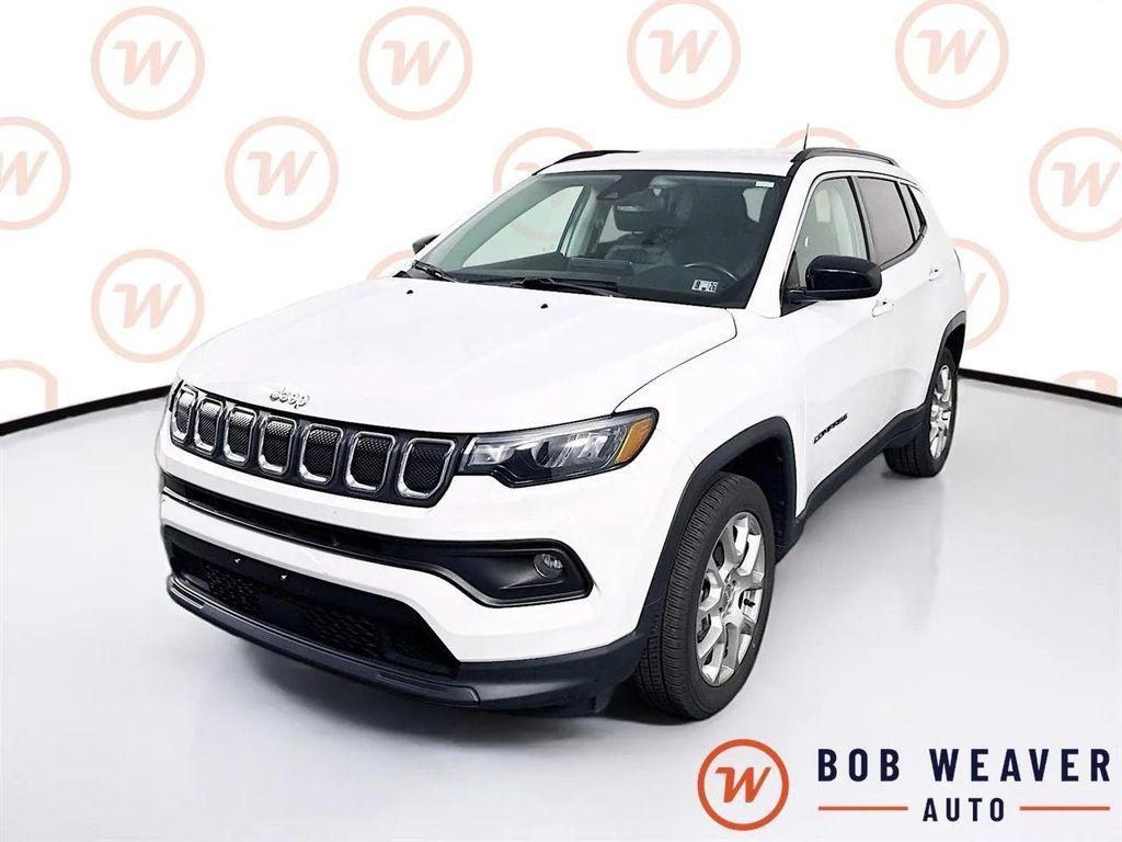 used 2022 Jeep Compass car, priced at $21,111