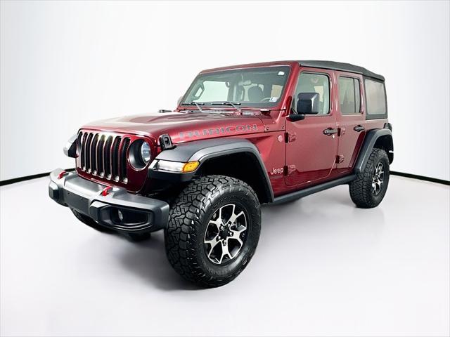 used 2021 Jeep Wrangler Unlimited car, priced at $34,992