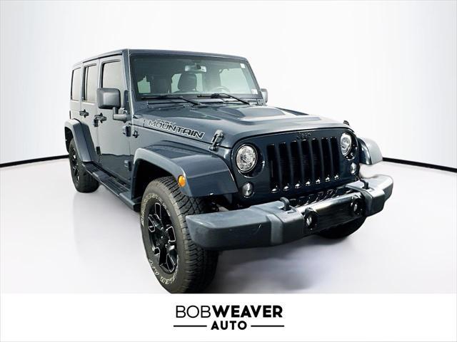 used 2017 Jeep Wrangler Unlimited car, priced at $23,396