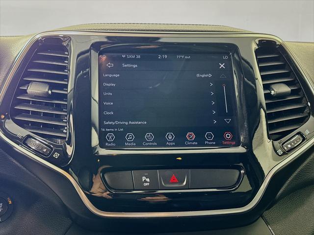 used 2019 Jeep Cherokee car, priced at $20,311
