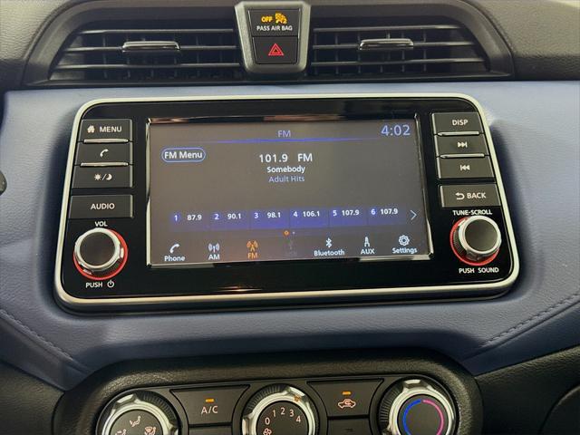 used 2023 Nissan Versa car, priced at $18,499
