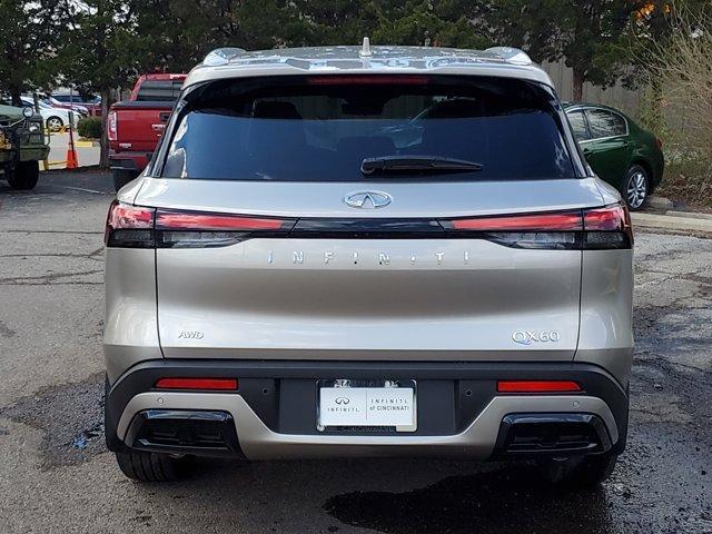 new 2025 INFINITI QX60 car, priced at $58,502
