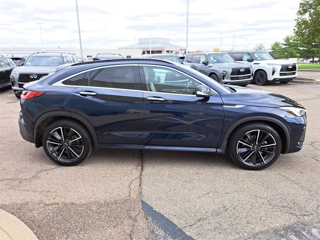 used 2022 INFINITI QX55 car, priced at $26,800