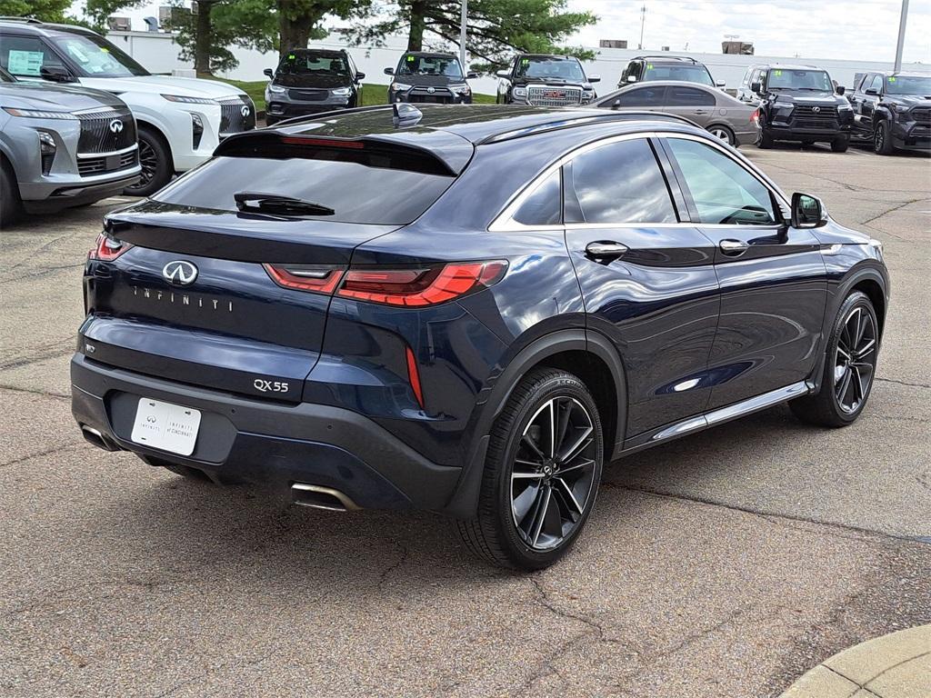 used 2022 INFINITI QX55 car, priced at $26,800