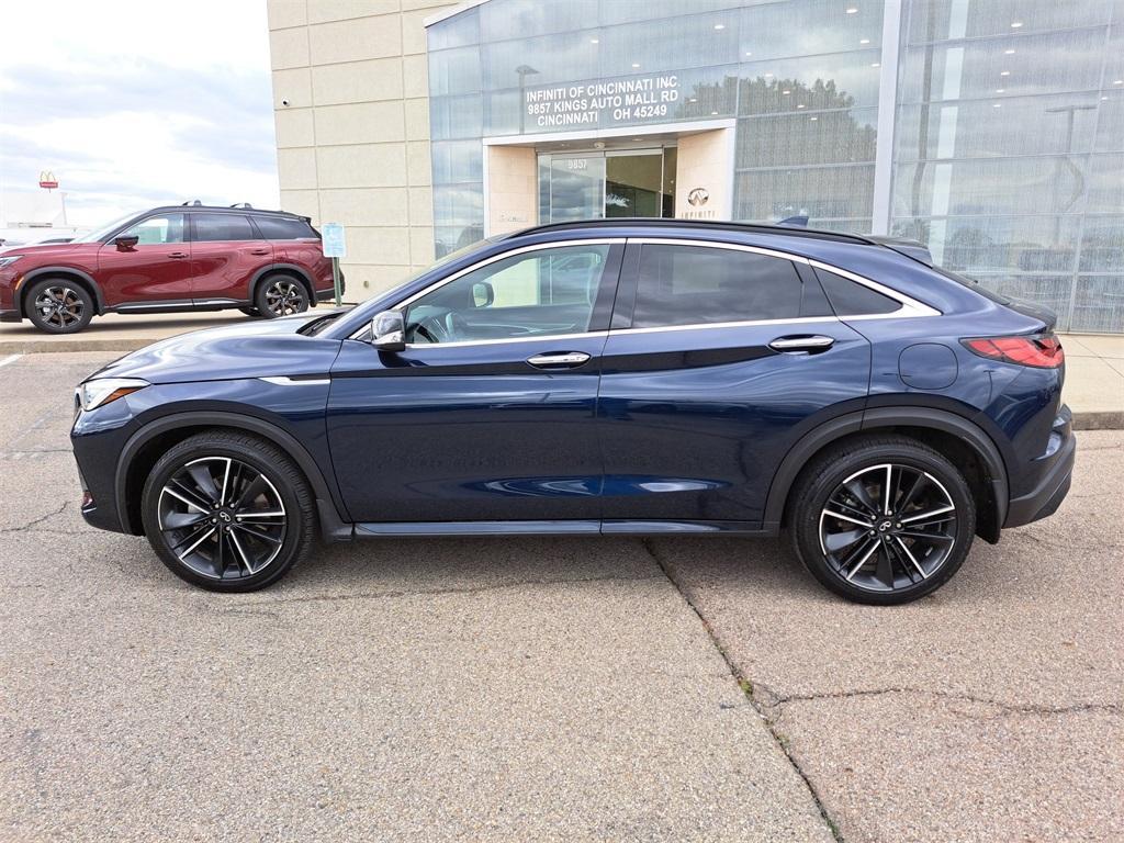 used 2022 INFINITI QX55 car, priced at $26,800