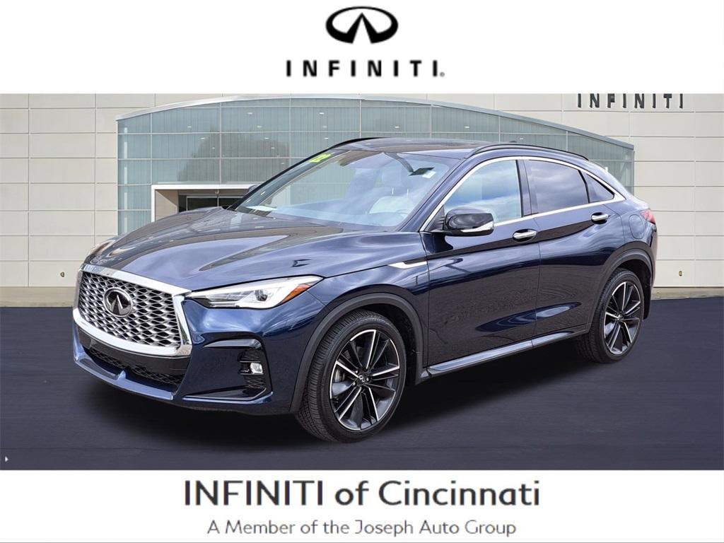 used 2022 INFINITI QX55 car, priced at $26,800