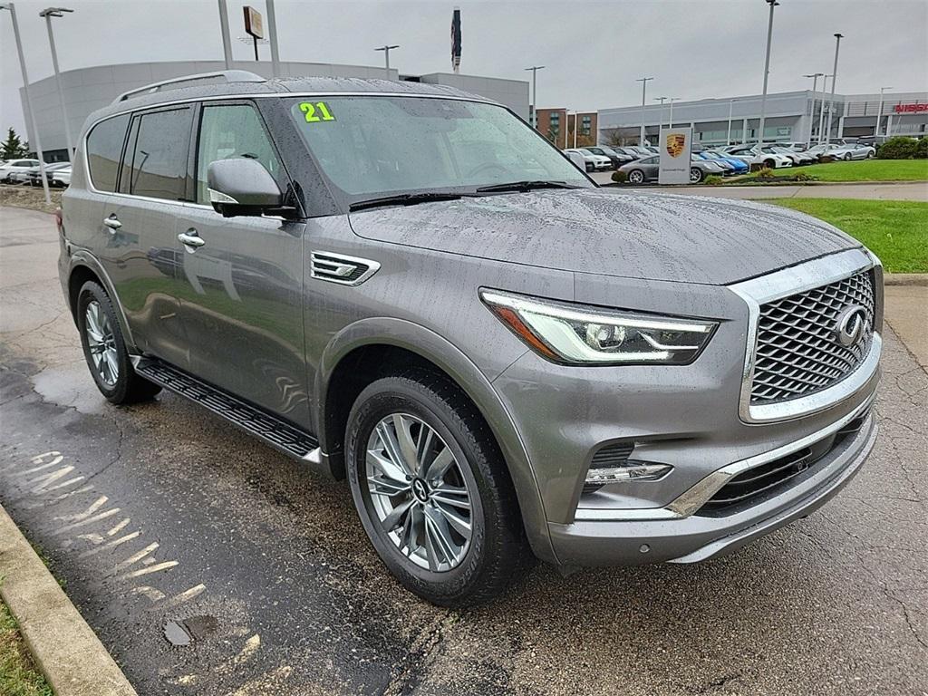 used 2021 INFINITI QX80 car, priced at $39,925