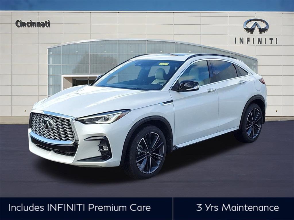 new 2025 INFINITI QX55 car, priced at $50,390