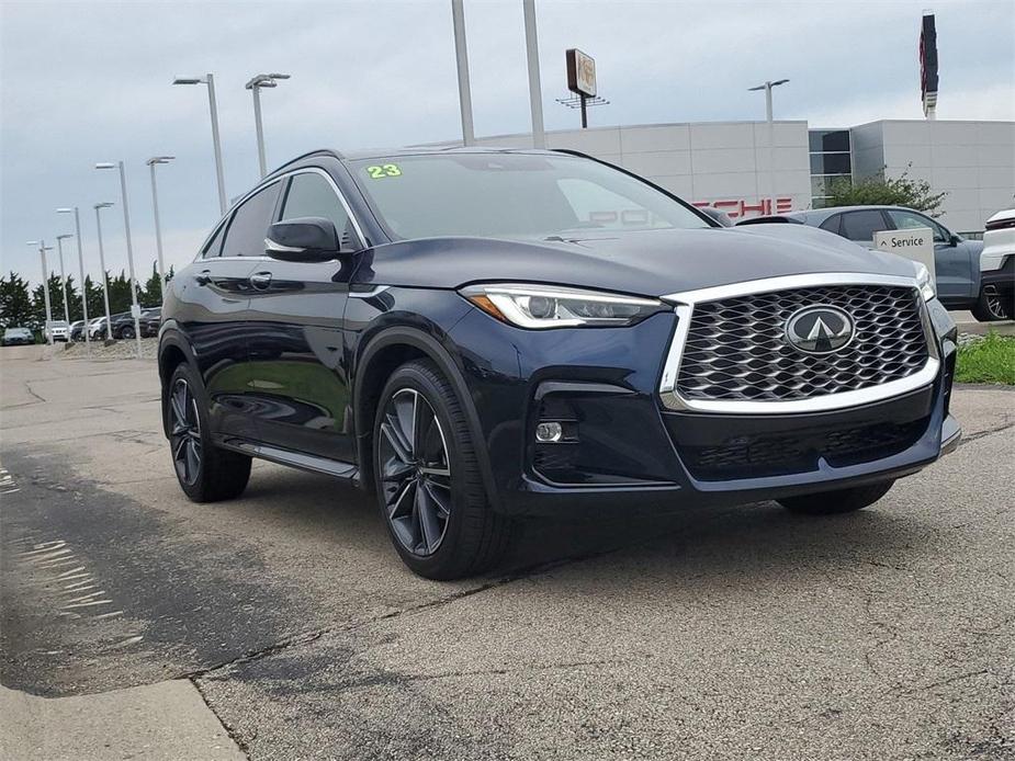 used 2023 INFINITI QX55 car, priced at $41,971