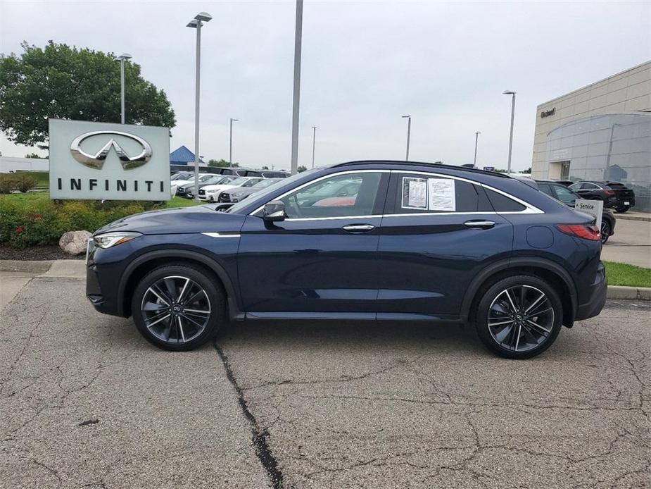 used 2023 INFINITI QX55 car, priced at $41,971