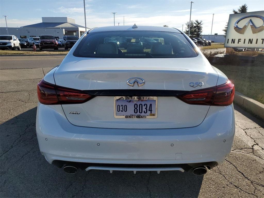 new 2024 INFINITI Q50 car, priced at $50,831