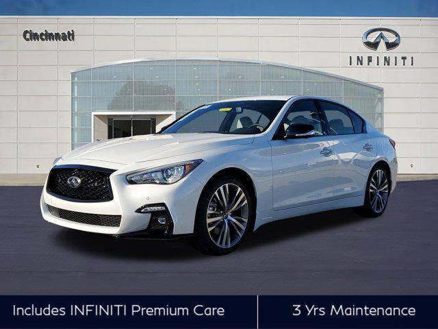 new 2024 INFINITI Q50 car, priced at $52,031